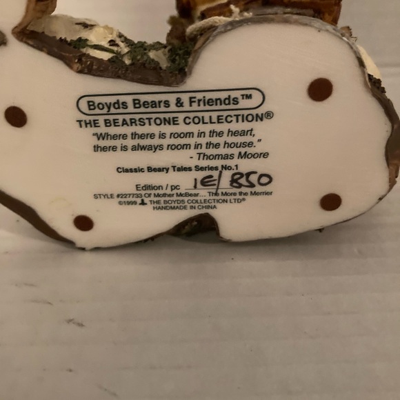 Boyd’s Bears 1999 Ol Mother McBear the more the merrier 1E/850 style 227733 - Picture 6 of 14